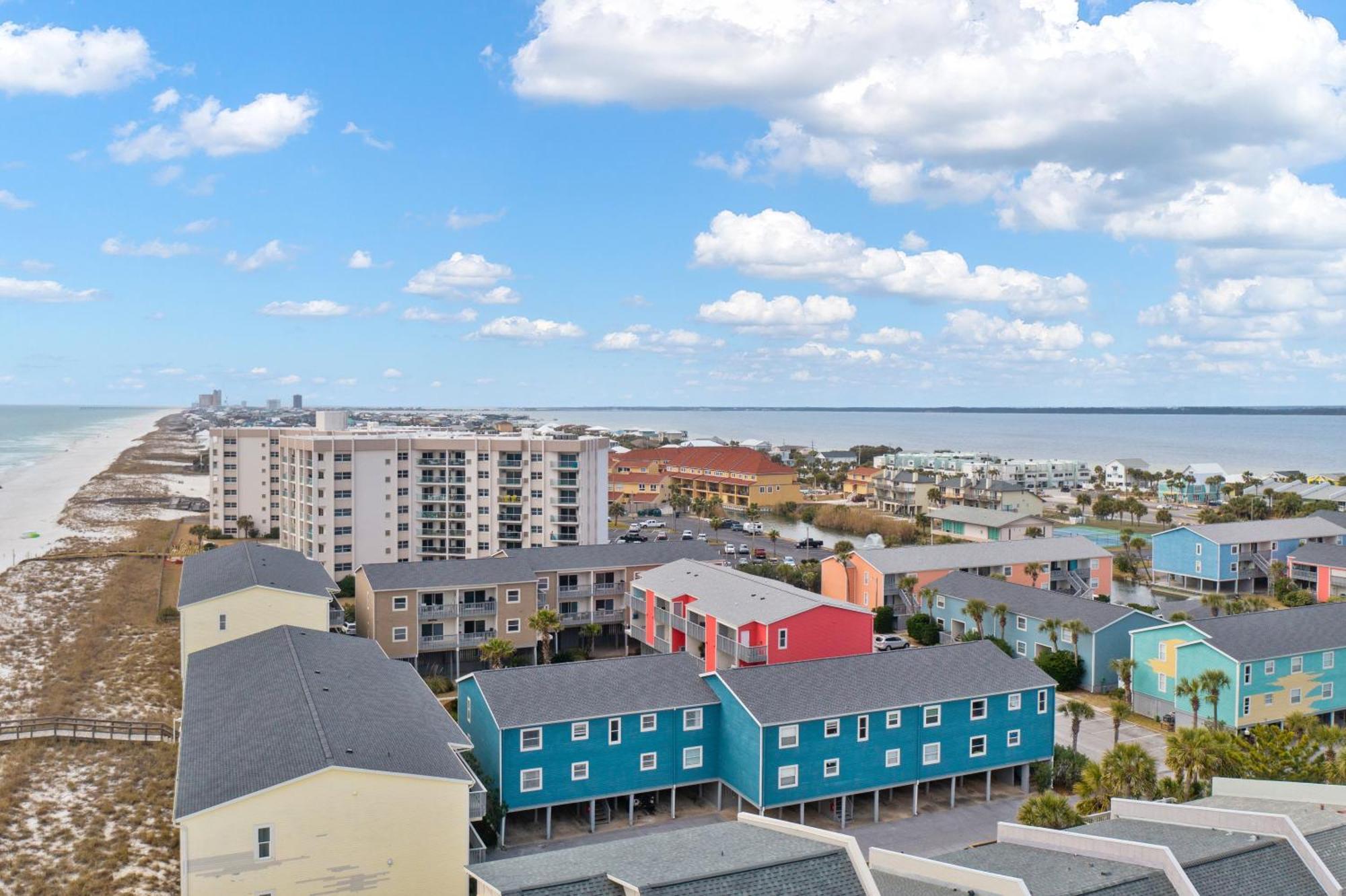 Villas On The Gulf L1- Ocean View Steps To Beach! Pensacola Beach Exterior foto